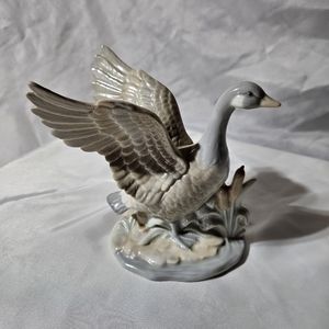 Signed Galord Duck Figurine